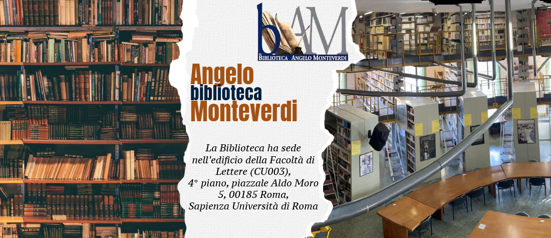 Welcome to the Library Angelo Monteverdi