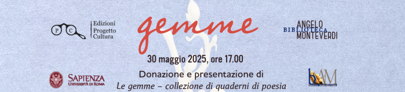 Le gemme - collezione di quaderni di poesia