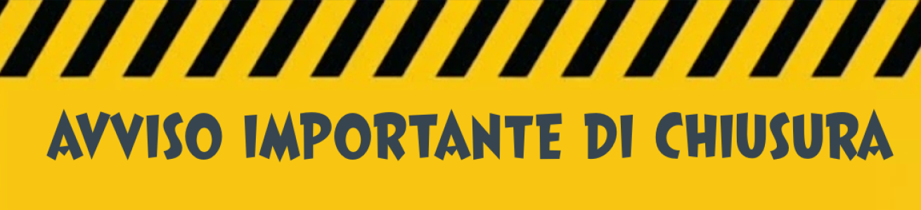 Chiusura al pubblico il giorno 3 novembre 2025 Chiusura al pubblico il giorno 3 novembre 2025